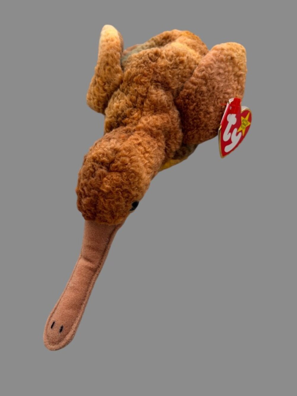 Ty Beanie Babies Beak Kiwi Bird 1998 Plush w/ Hang Tag Retired Collectible - Picture 2 of 9